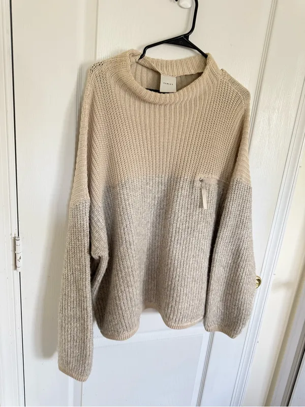 Varley Darwell Sweater in Cashew - Image 6
