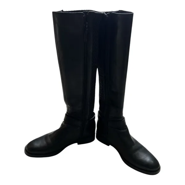 Cole Haan Elegant Black Knee High Boots - Image 3