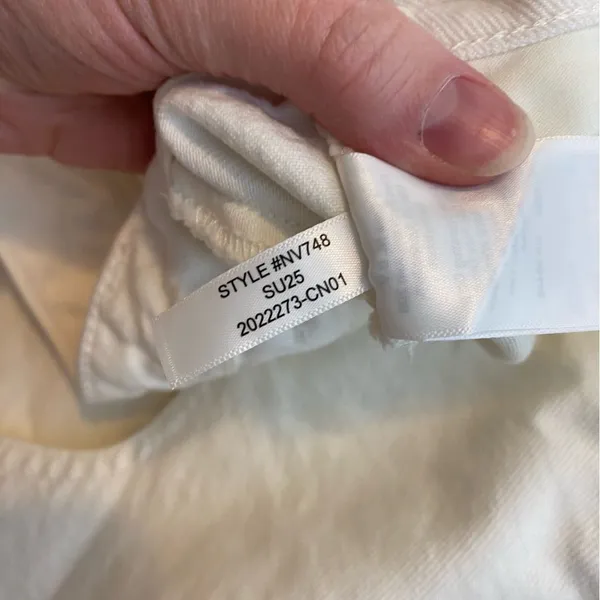 Madewell The Plus Curvy Pieced Barrel-Leg Jean in tile‎ white size 20 20W NWT - Image 9