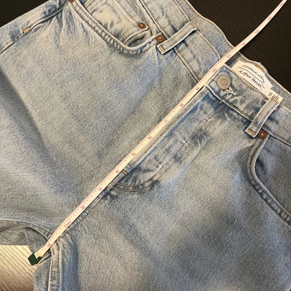 & Other Stories Stockholm Atelier Light Wash Straight Leg Jeans Size 29 Blue - Image 11