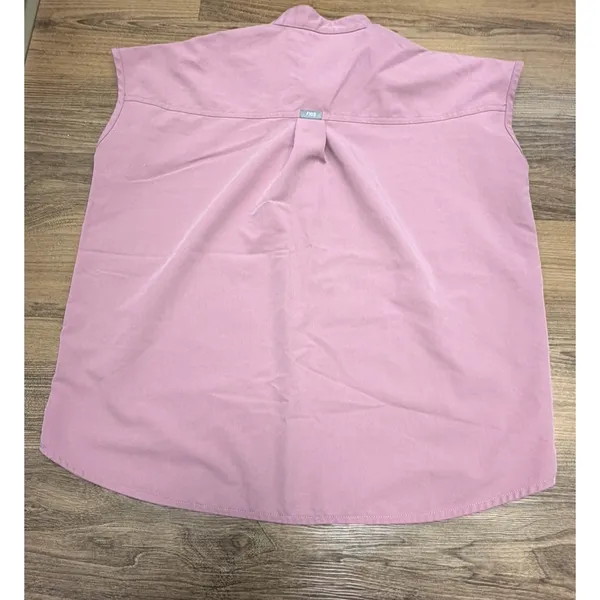 FIGS TECHNICAL COLLECTION RAFAELA Scrub Top Mineral Mauve Nurse Oversized ‎ Pink - Image 2