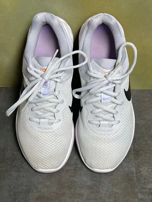 Nike Revolution 6 Next Nature Women's Sneakers Gray Size 7.5 - Image 9