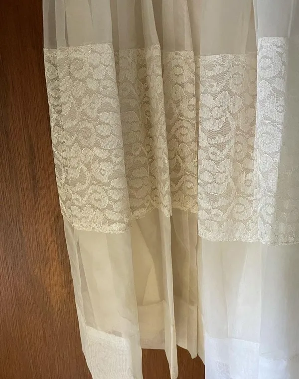 50s white midi dress Size XS - Image 5