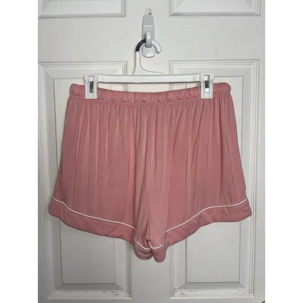 Birdy Grey Jonny Dusty Rose Bamboo Pajama Shorts Large Loungewear - Image 2