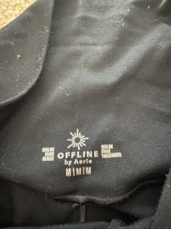 Aerie Flare Leggings Crossover - Image 2
