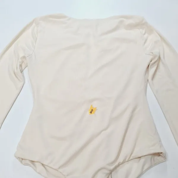 Camila Coelho Reyes Bodysuit in Beige Small - Image 16