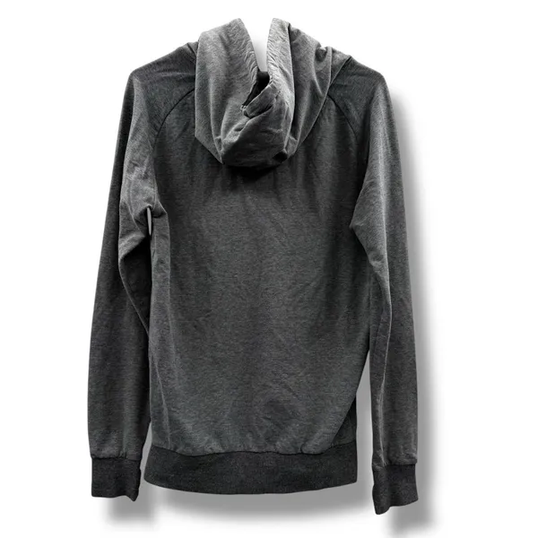 Gymshark Heather Gray Long Sleeve Thumbholes Pullover Hoodie Sz M‎ - Image 2