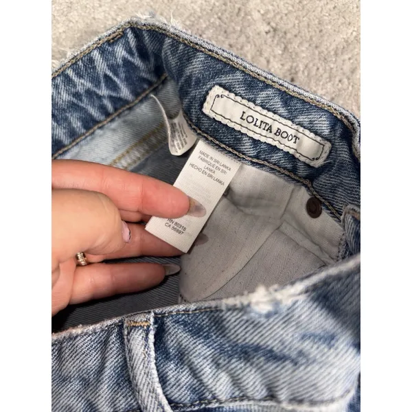 lucky brand jeans womens lolita boot cut jeans 4/27 y2k Low Rise - Image 5