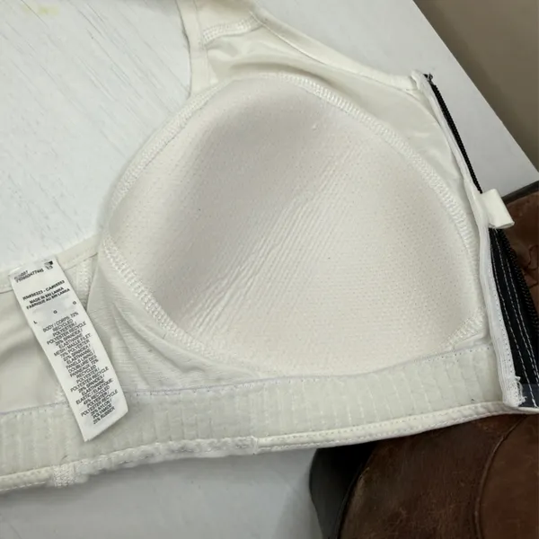 Nike DRI-FIT Women's High-Support Padded Zip-Front Sports Bra CN3718-574 Sz XS - Image 8