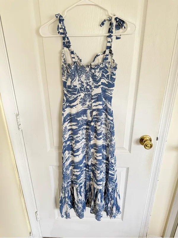 Reformation Nikita Midi Dress in Toscana Print - Image 7