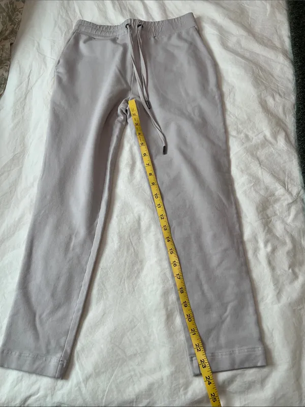 Banana Republic Light Taupe Drawstring Joggers - Image 6