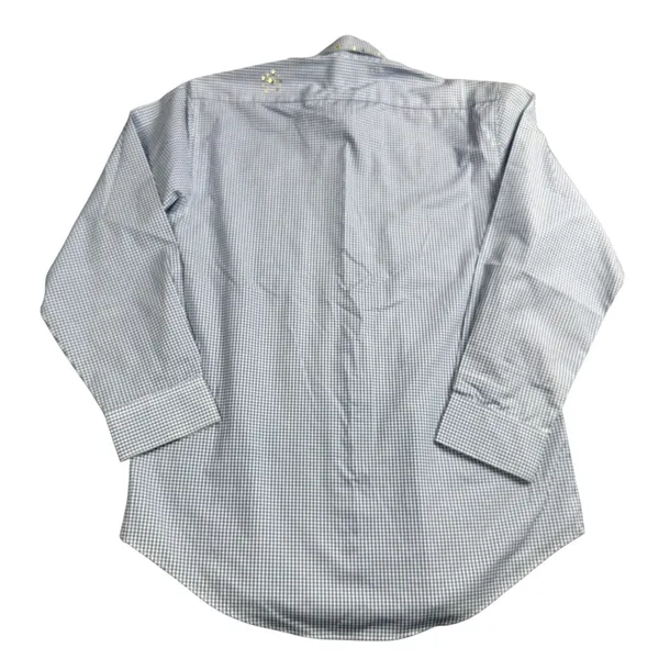 Western Gingham Button Down‎ Shirt Womens Small Blue Embroidered Studded Cowgirl - Image 5