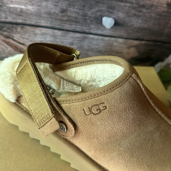 UGG LANAH CLOG PLATFORM SLIPPER SIZE 8 - Image 7