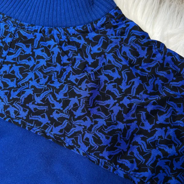 KAELIN SKIWEAR Vintage 80s Sweatshirt Womens Medium Skiing Winter Après Ski Chic - Image 5