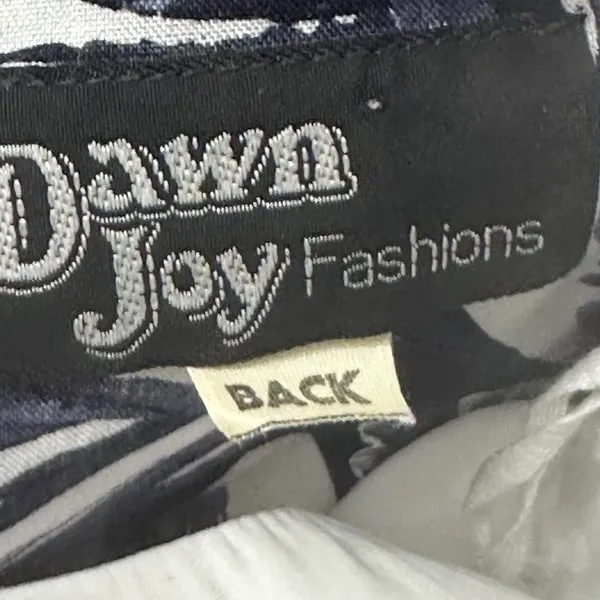VTG‎ 90s DAWN JOY FLORAL Shorts Set Two Piece ROMPER High waist Size Small - Image 9