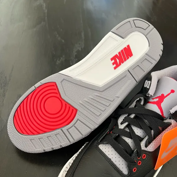 New NIKE Air Jordan 3 Retro OG 'Black Cement' 2024 - Image 5