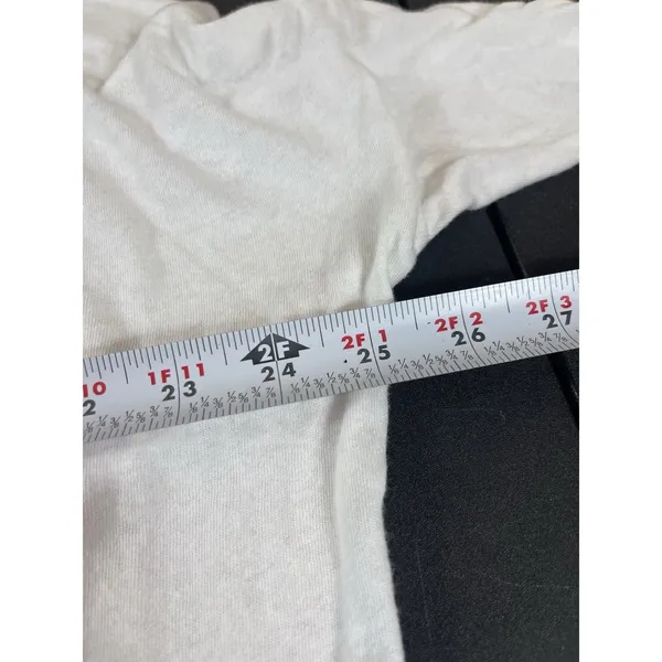 Frank & Eileen Tee Lab White Long Sleeve Oversized Top Asymmetric Hem M - Image 9