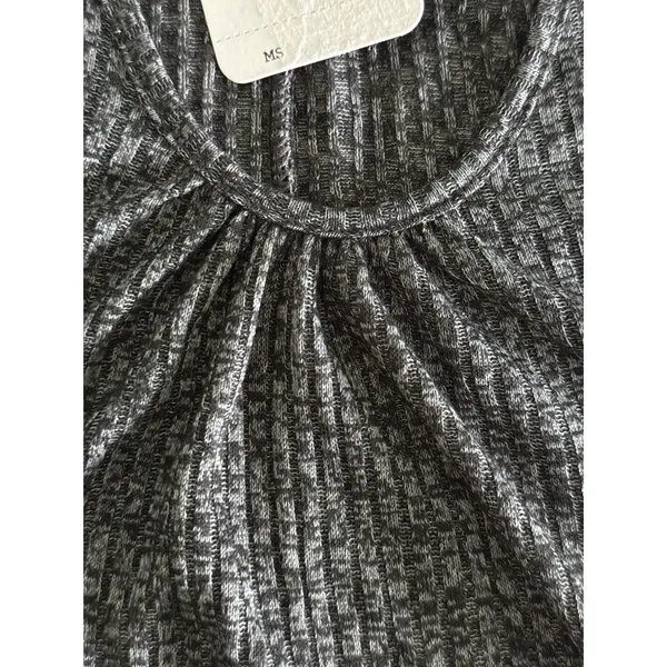 Free People Intimately NWT Wear Me Now Racer Back Tank Gray Size Small Ribbed - Image 5