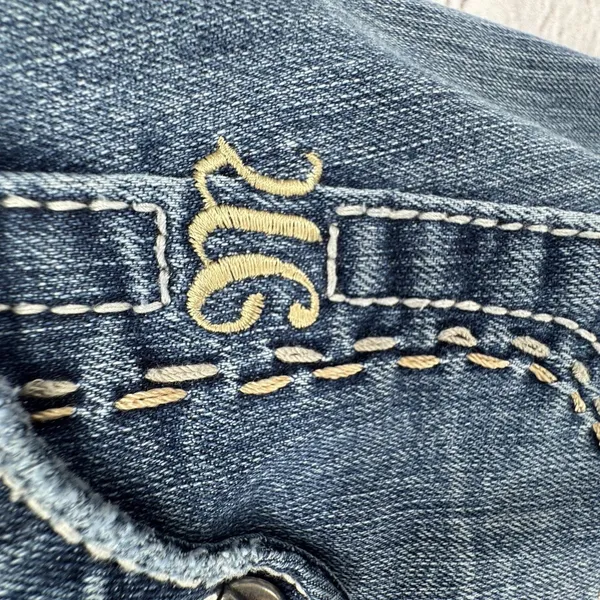 Miss Me Boot Jeans Women’s Size 28 JW5078B5 Embellished Rhinestones Low Rise - Image 10
