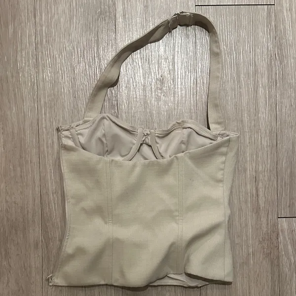 White Fox Halter Bustier top - Image 5