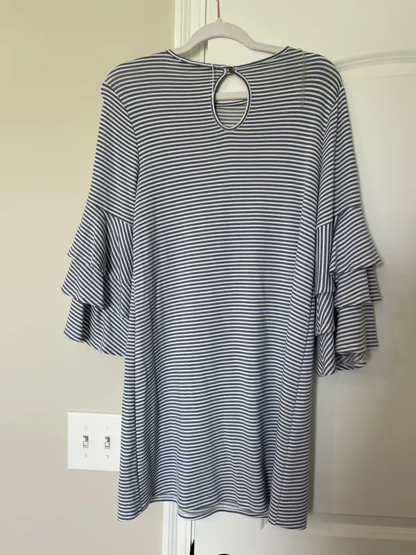 Pixi + Ivy Long Sleeve Ruffle Dress - Image 2
