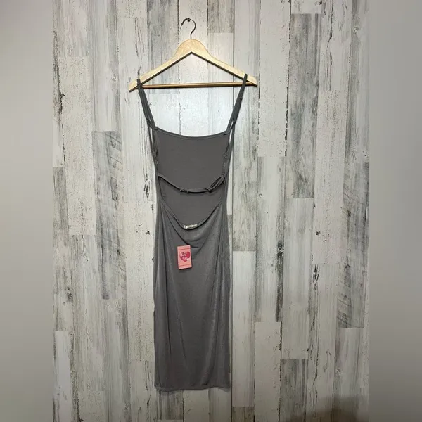 Midi dress Silver - Image 5