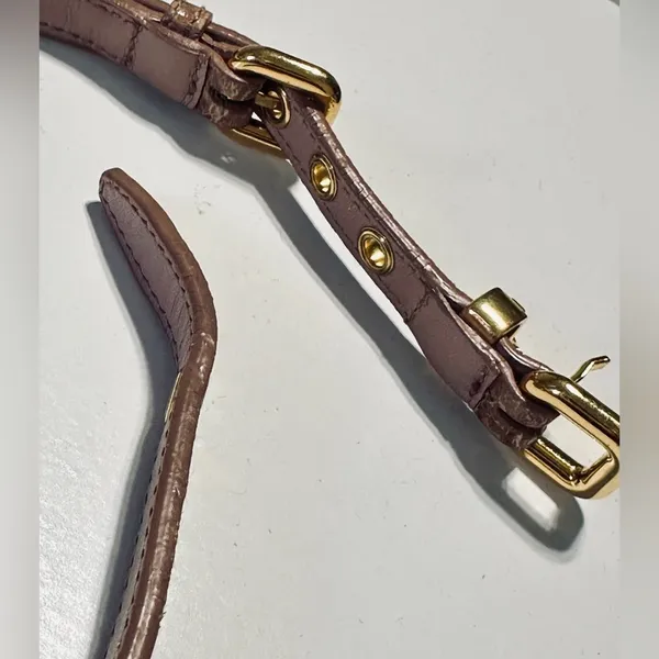 Miu Miu Authentic heart bracelet leather - Image 11