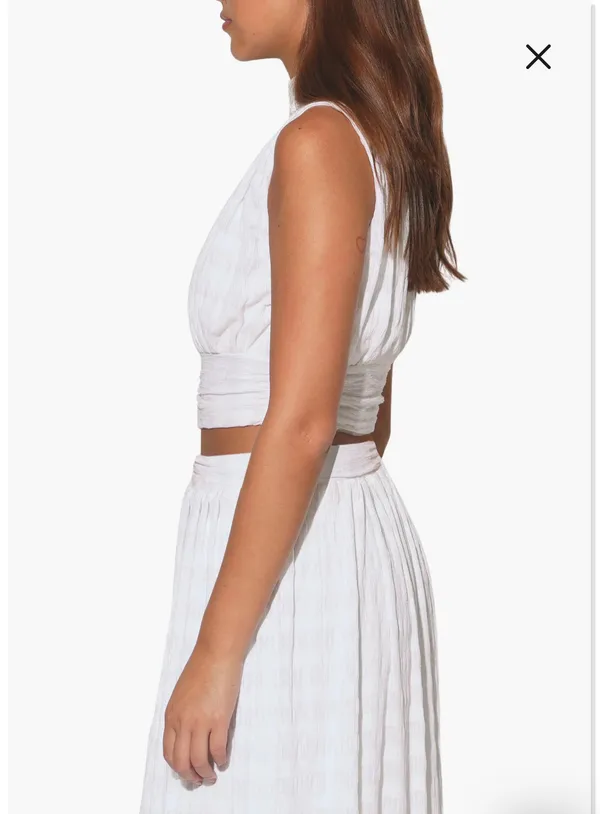 Walter Baker Asha Pleated Blouse - Image 3