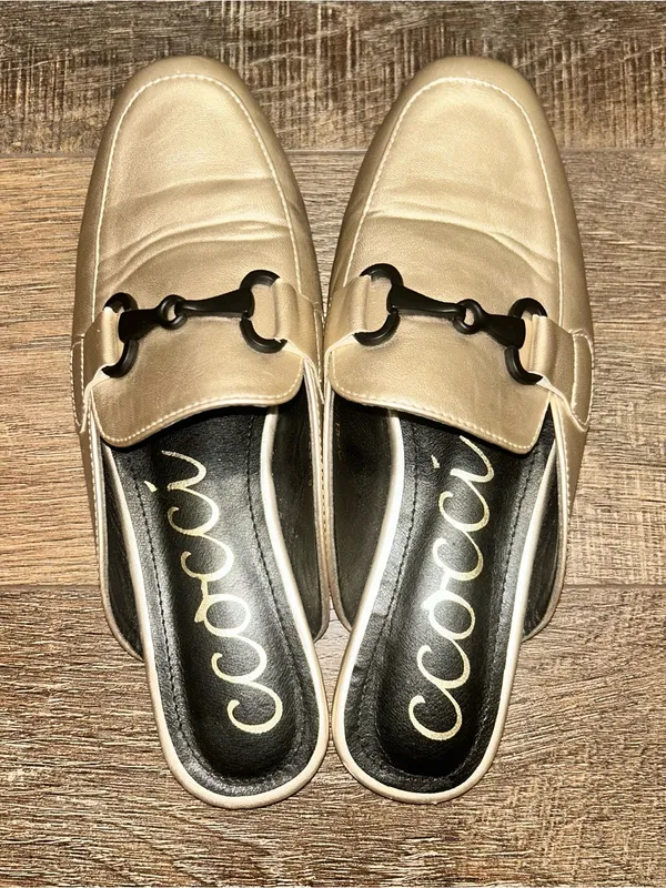 Ccocci Metallic Slip-on Loafers Women’s 8 - Image 4