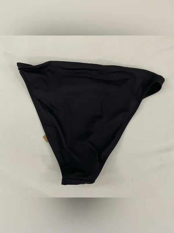Skims NWT High-Leg Bikini Swim Bottom Black Onyx Size L - Image 4