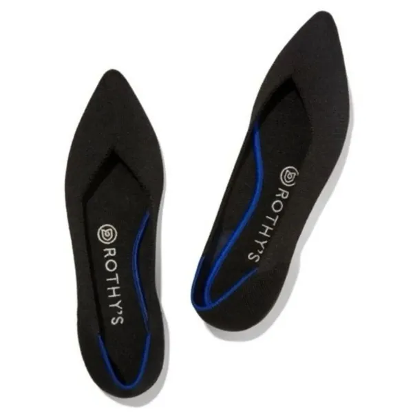 ✨Rothy’s Women's The Point II Black Sz 9 Flats✨ - Image 2