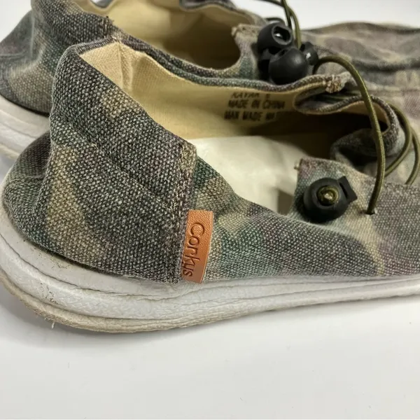 Corky’s kayak camouflage canvas‎ loafers size 9 - Image 3