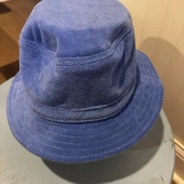 TNA Aritzia Blue Bucket Hat size small/medium - Image 4