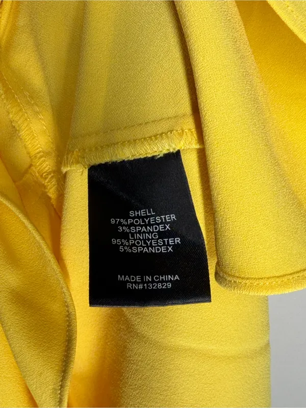 NBD x Naven Lauren‎ Bodycon Strapless Cutout Ruffle Cocktail Mini Dress Summer - Image 6