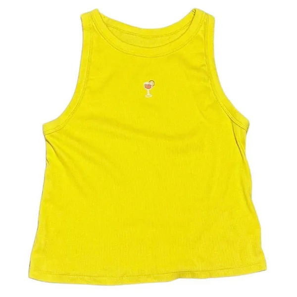 A New Day Slim Fit Yellow Tank Top Women's Large - Image 3