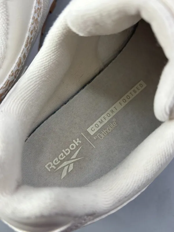 Reebok Classic Harman Sneakers Womens 8 Cream Leather Athletic FFC0119598 - Image 6