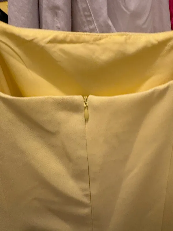 DO+BE Yellow Semi Formal Dress - Image 4