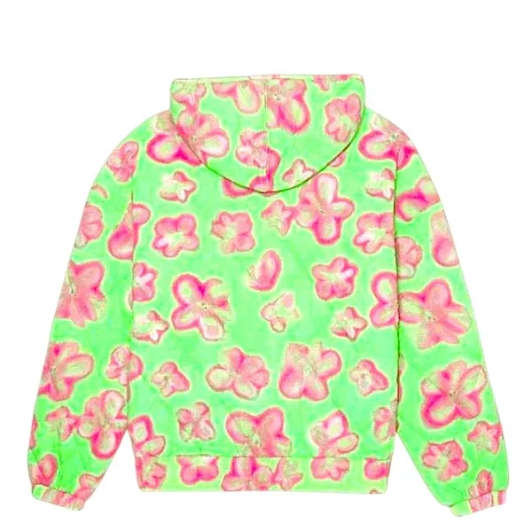 Wild Fable‎ Unisex Mint Green Floral Quilted Puffer Jacket Cozy Trendy Size L - Image 8