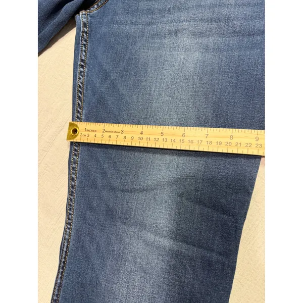 Hollister Mid-Rise Bootcut Jeans W32 Regular Blue Denim 14R 355D3408 - Image 15