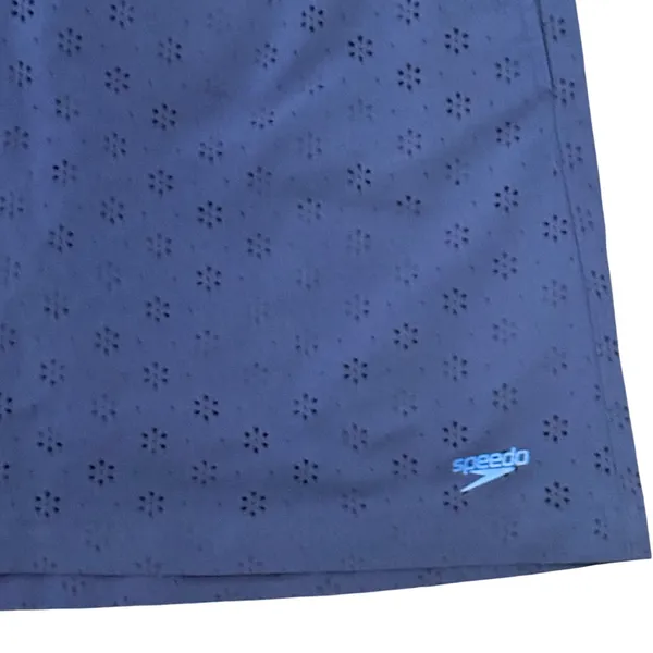 Speedo Womens Navy Blue Eyelet Skort Athletic Tennis Golf Skirt Size L‎ - Image 2
