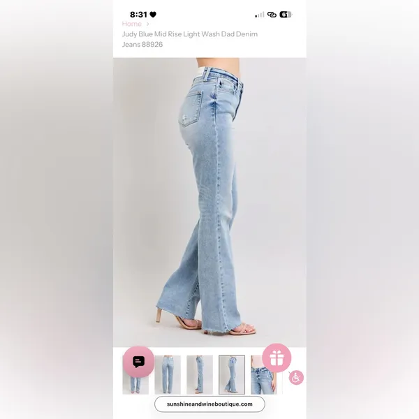 Judy Blue Dad jeans - Image 7