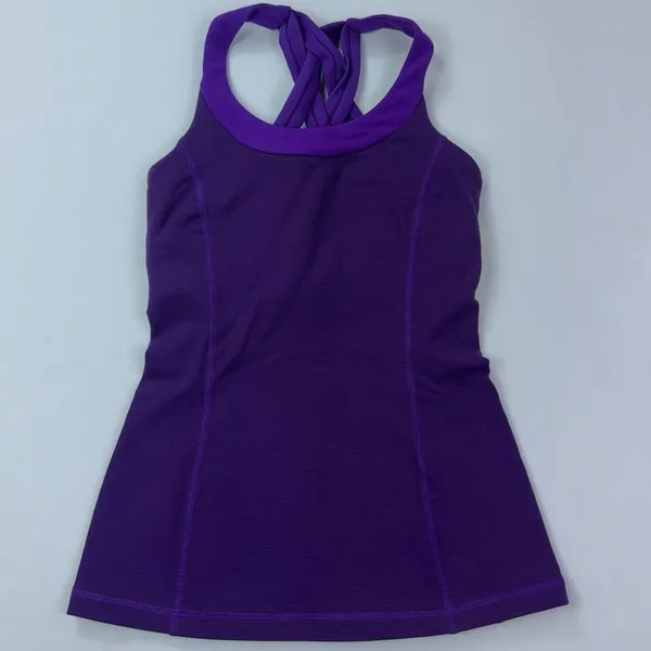 Lululemon Enhearten Tank purple size 2 - Image 4