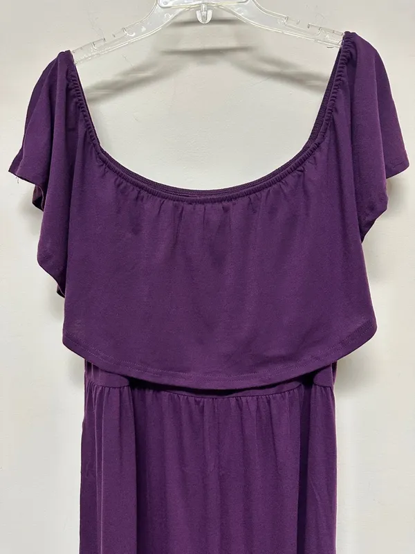 NWT Nemidor Purple Maxi Dress with Pockets size 18 - Image 5