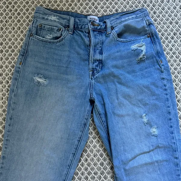 Pistola Charlie High Rise Jeans Size 29 Ruthless Blue - Image 3