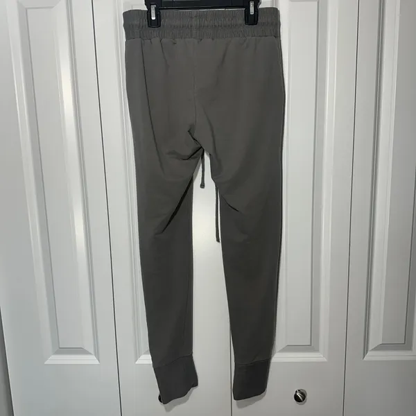 Free People Movement Sunny Skinny Joggers Women XS Gray Cotton Blend Sweatpants - Image 4