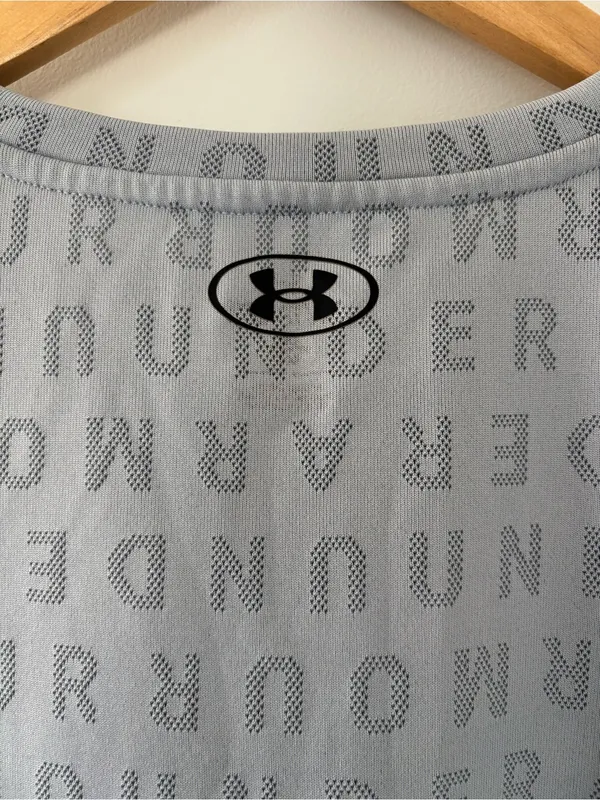 Under Armour Gray Athletic T-shirt - Image 4
