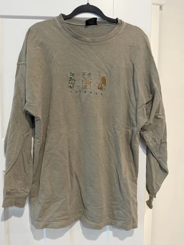 Crew Neck Gray Size XL - Image 2
