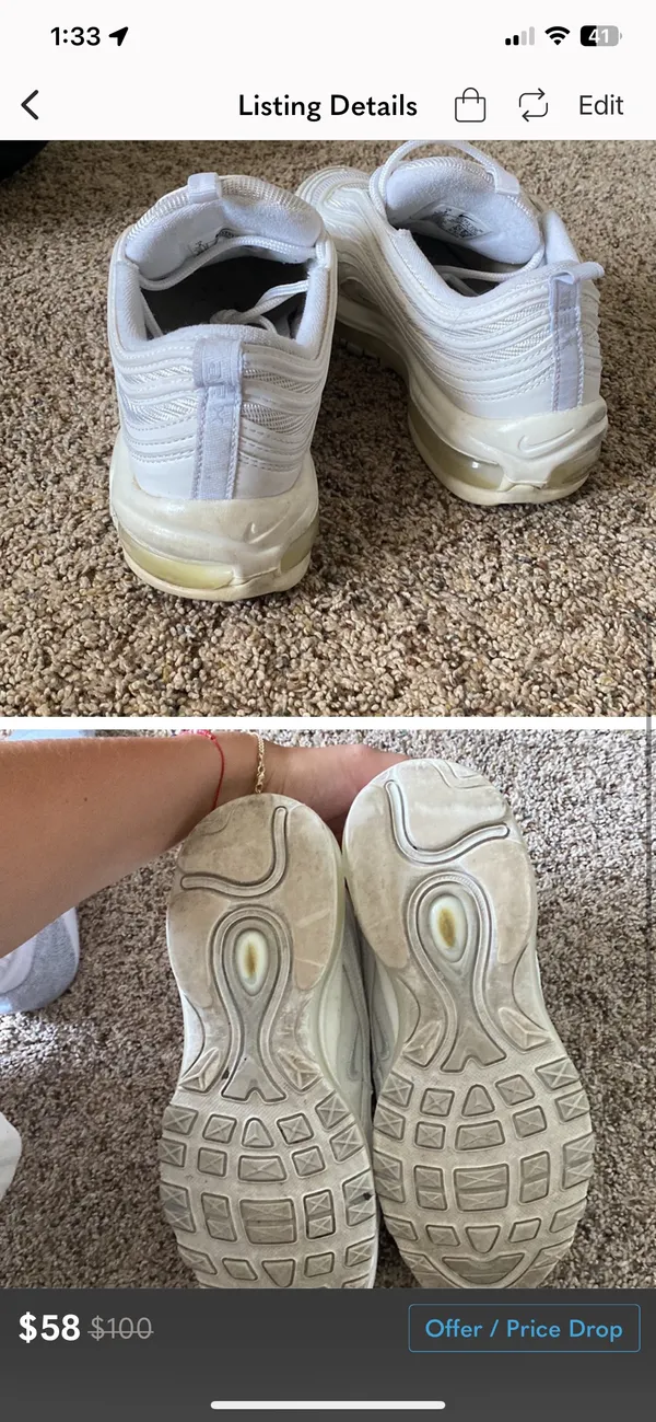 Nike Air Max 97 Triple White - Image 3