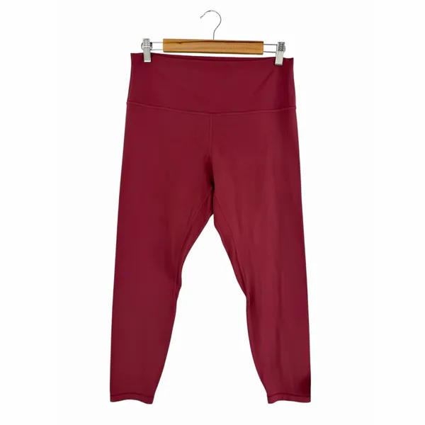 Lululemon Align Pant II 25” Savannah Red Size 12 - Image 2
