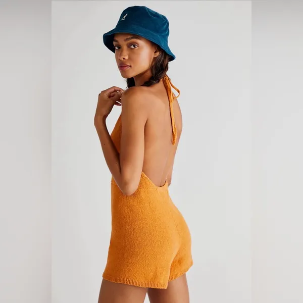 Free People‎ Mina Sweater Romper size small NWT - Image 2